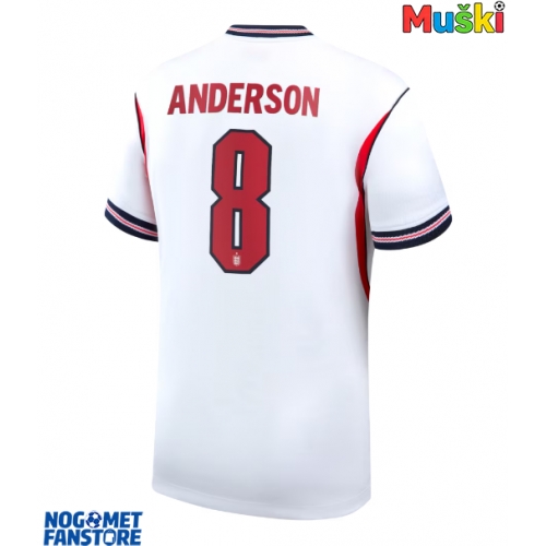 Engleska Elliot Anderson #8 Domaci Dres SP 2026 Kratak Rukav